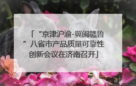 “京津沪渝-冀闽赣鲁”八省市产品质量可靠性创新会议在济南召开