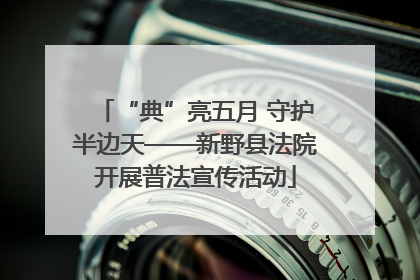 “典”亮五月 守护半边天——新野县法院开展普法宣传活动