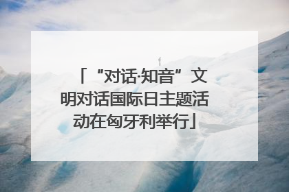 “对话·知音”文明对话国际日主题活动在匈牙利举行