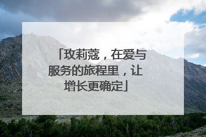 玫莉蔻，在爱与服务的旅程里，让增长更确定