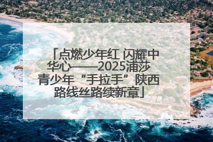 点燃少年红 闪耀中华心——2025浦莎青少年“手拉手”陕西路线丝路续新章