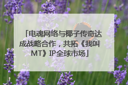 电魂网络与椰子传奇达成战略合作，共拓《我叫MT》IP全球市场