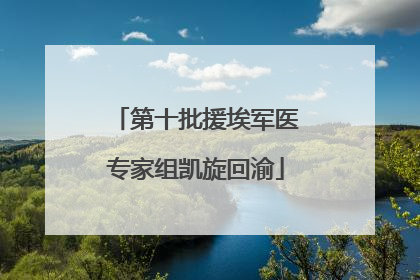 第十批援埃军医专家组凯旋回渝