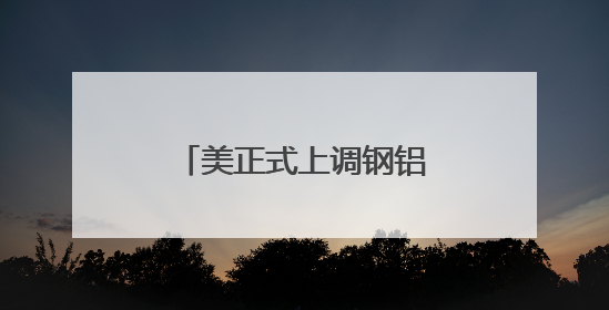 美正式上调钢铝关税 美国消费者将为此埋单