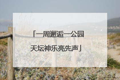 一周邂逅一公园 天坛神乐亮先声