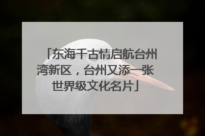东海千古情启航台州湾新区，台州又添一张世界级文化名片