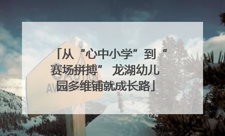 从“心中小学”到“赛场拼搏” 龙湖幼儿园多维铺就成长路