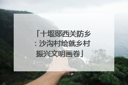 十堰郧西关防乡：沙沟村绘就乡村振兴文明画卷