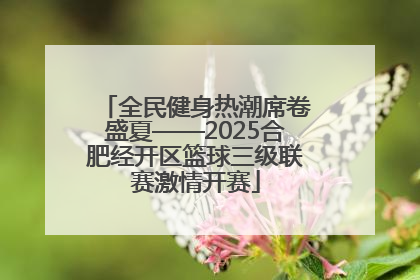 全民健身热潮席卷盛夏——2025合肥经开区篮球三级联赛激情开赛