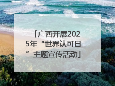 广西开展2025年“世界认可日”主题宣传活动