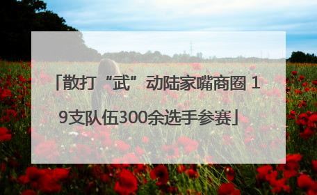 散打“武”动陆家嘴商圈 19支队伍300余选手参赛