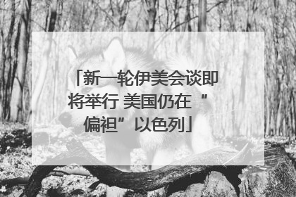 新一轮伊美会谈即将举行 美国仍在“偏袒”以色列