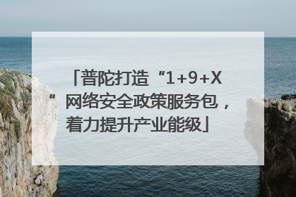 普陀打造“1+9+X”网络安全政策服务包，着力提升产业能级