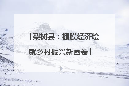 梨树县：棚膜经济绘就乡村振兴新画卷