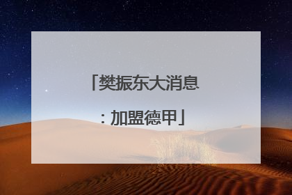 樊振东大消息：加盟德甲