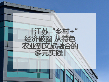 江苏“乡村+”经济破圈 从特色农业到文旅融合的多元实践
