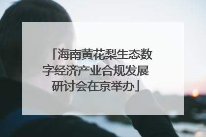 海南黄花梨生态数字经济产业合规发展研讨会在京举办