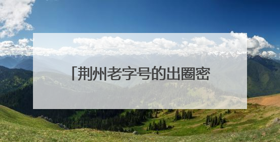 荆州老字号的出圈密码藏在这条街里……
