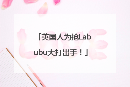 英国人为抢Labubu大打出手！