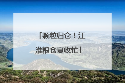 颗粒归仓！江淮粮仓夏收忙