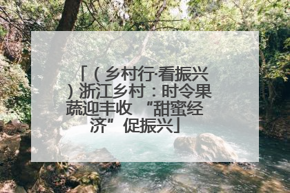 （乡村行·看振兴）浙江乡村：时令果蔬迎丰收 “甜蜜经济”促振兴