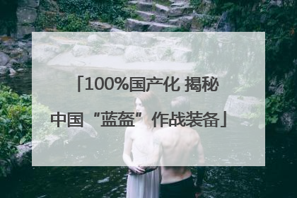 100%国产化 揭秘中国“蓝盔”作战装备