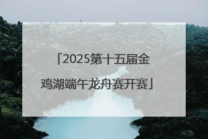 2025第十五届金鸡湖端午龙舟赛开赛